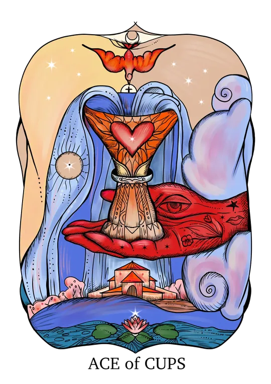 Ace of Cups tarot card