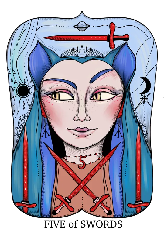 Five of Swords tarot card