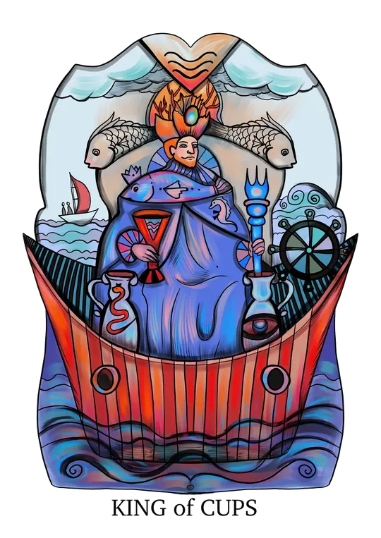 King of Cups tarot card