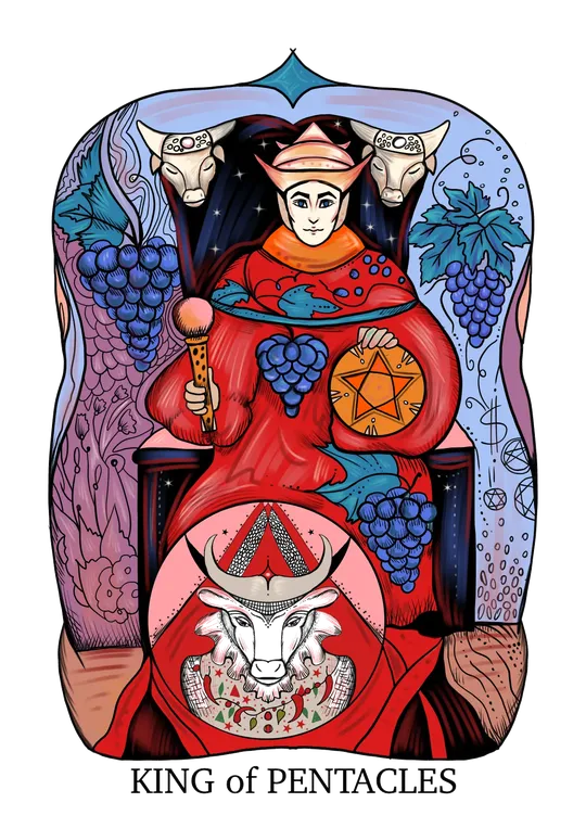 King of Pentacles tarot card