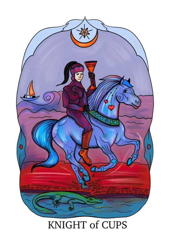 Knight of Cups tarot card