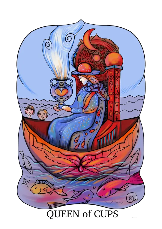 Queen of Cups tarot card