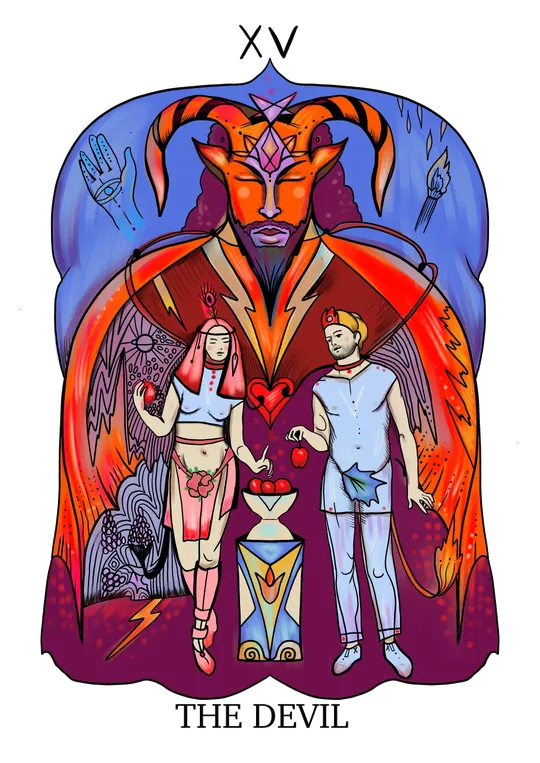 The Devil tarot card