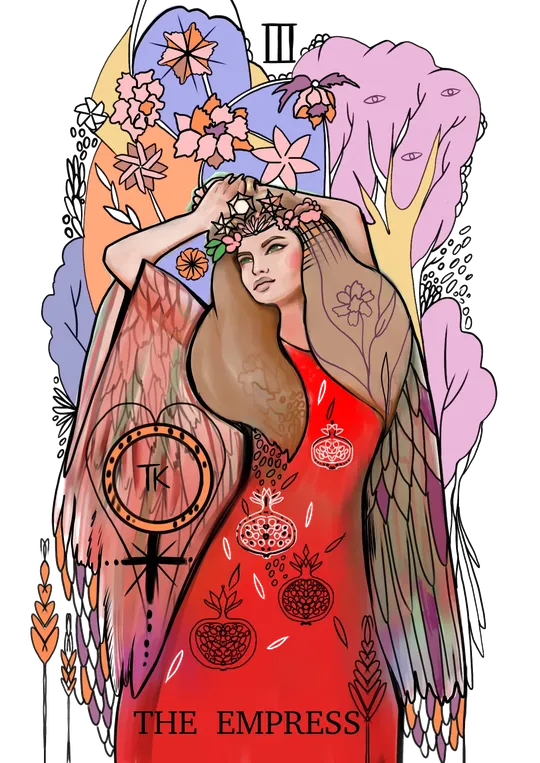 The Empress tarot card