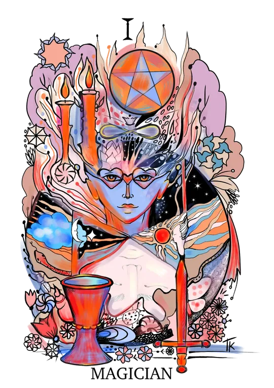 The Magician tarot card
