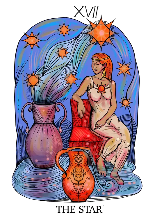 The Star tarot card